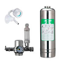 Система подачі CO2 вуглекислого газу в акваріум, 2л балон