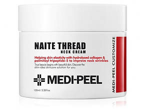 Підтягуючий крем для шиї з пептидным комплексом MEDI-PEEL Naite Thread Neck Cream 100ml