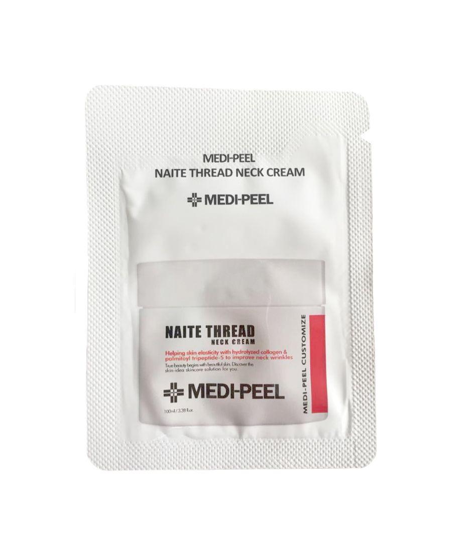 Пептидний крем для шиї і декольте Medi Peel Naite Thread Neck Cream, пробник