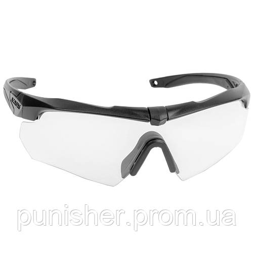 Купить Баллистические очки ESS Crossbow с прозрачной линзой и накладкой ...