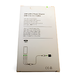Зарядний блок живлення 20W USB-С Power Adapter + потрійний кабель USB-С to TC/Mi/iP Cable, фото 2