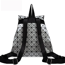 Жіночий міський рюкзак 3D, Рюкзак світловідбивний, Голограмний молодіжний рюкзак, фото 2