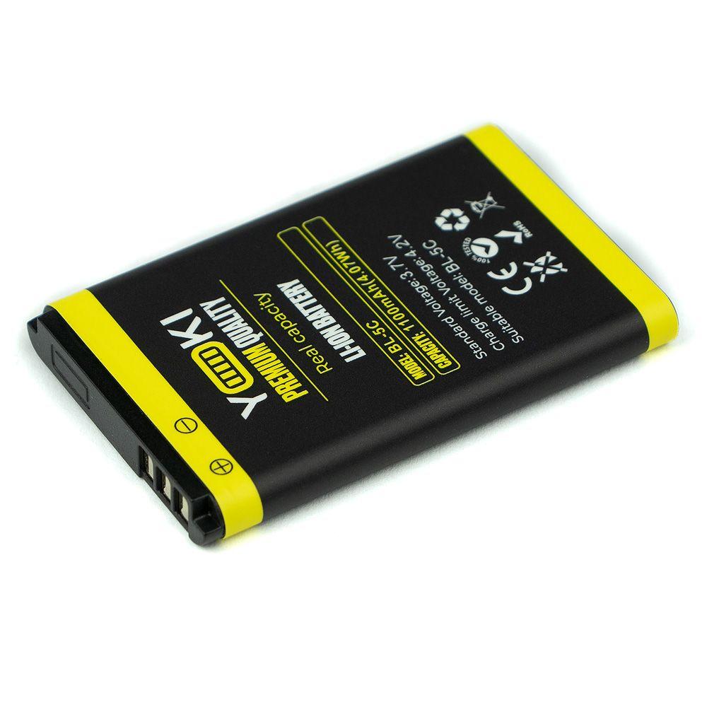 Акумулятор YOKI для Nokia BL-5C, 1020 mAh AAAA