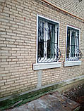 Віконна решітка гнута (французький профіль) арт.04, фото 2