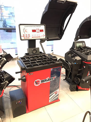 Балансувальний верстат BRIGHT TK953 220V (вага колеса 70кг), фото 1