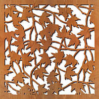 3D декоративные панели для стен и интерьера из дерева Maple Leaves (Кленовые листья )