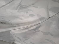 Плащова тканина Alpine Multicam водонепроникна, мембранне покриття, зимовий камуфляж