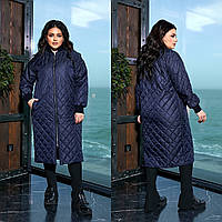 Женское стеганное пальто размер : 50-52,54-56,58-60,62-64