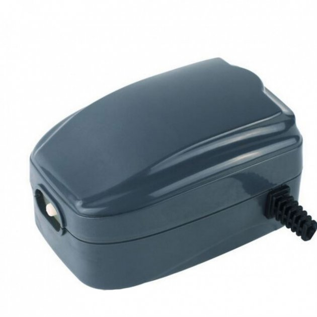 Компресор SunSun YT-301C, одноканальний. Компактний акваріумний компресор до 90 літрів