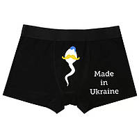 Труси чоловічі з  принтом  Made in Ukraine (S - XXXL)