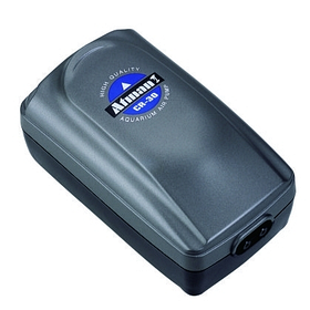 Компресор Atman CR-30, двоканальний. Для акваріумів об'ємом до 180 літрів