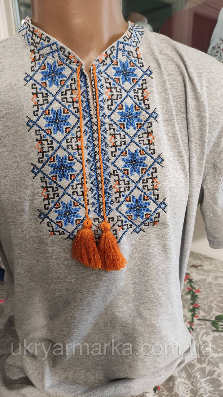 Вишита футболка "Дари Стрибога" батал