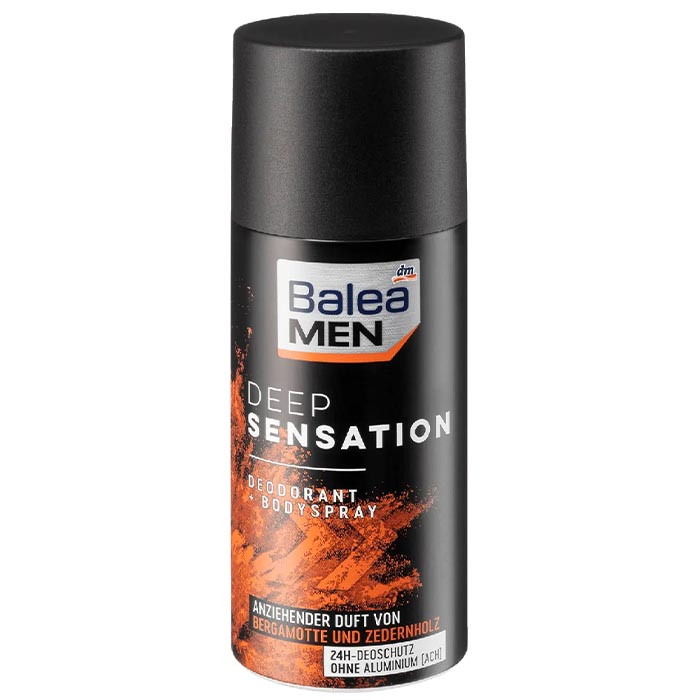 Дезодорант антиперспірант Balea Men Deep Sensation спрей 150 мл