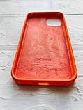 Чохол-накладка  Silicone Case для Apple iPhone 12, 12 Pro Spicy Orange, фото 2