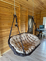 Подвесное кресло диван 90х180 см, Качели садовые, Качели подвесные, 202 кг нагрузки (є багато кольорів)