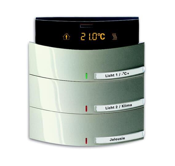 Регулятор температури ABB 3/6-клавішний Тритон IP20 Шампань металік (6320/38-79-500)