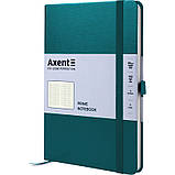 Блокнот Axent Partner Prime (середній +, у клітинку, темно-бірюзовий), фото 3
