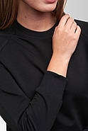 Кофта Світшот жіноча з Тризубом Vsetex Slim XL, фото 4