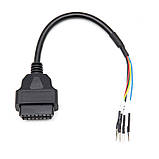 ПЕРЕХОДНИК Moto Avto адаптер 16Pin OBD2 OBDII кабель діагностичний, фото 4