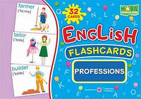 Profesions English flashcards/ Професії (Набір карток 12х18 см)