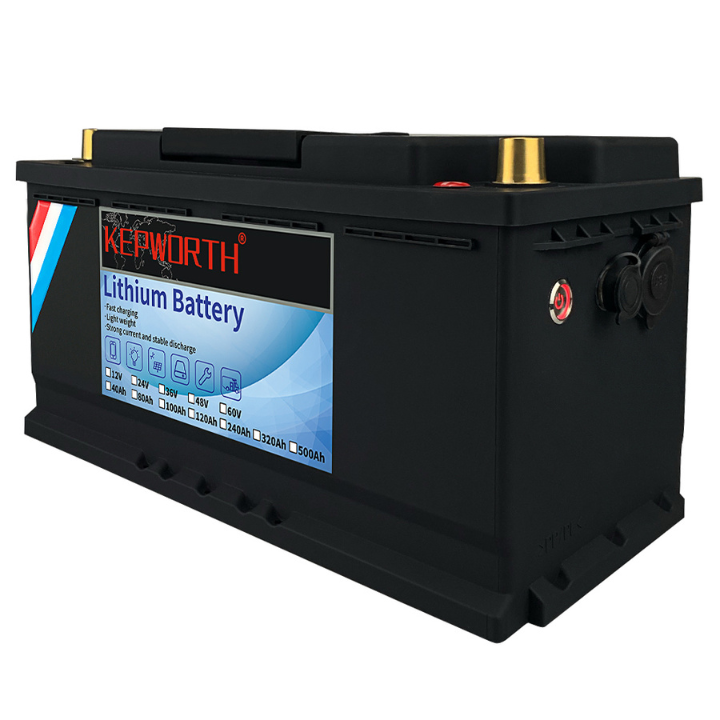 Акумулятор Kepworth LiFePO4 12V/100AH (1280W*h) (для будинку, котла, сонячних батарей)