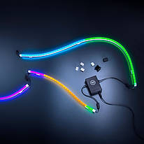 Набір RGB-стрічок Razer Chroma Light Strip Set, Wireless ARGB Controller - 1x 1m, 2x 0,5m (RZ34-04020100-R321)
