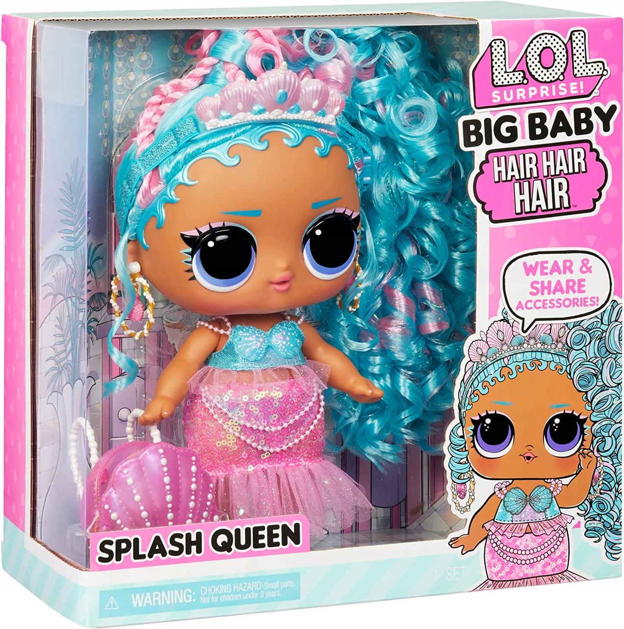 LOL Surprise Big Baby Hair Hair Hair Splash Queen 14 579724 BIGL.UA 1752672719