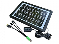 Солнечная портативная монокристаллическая панель CcLamp CL-680 зарядка от солнца Solar Panel 8W