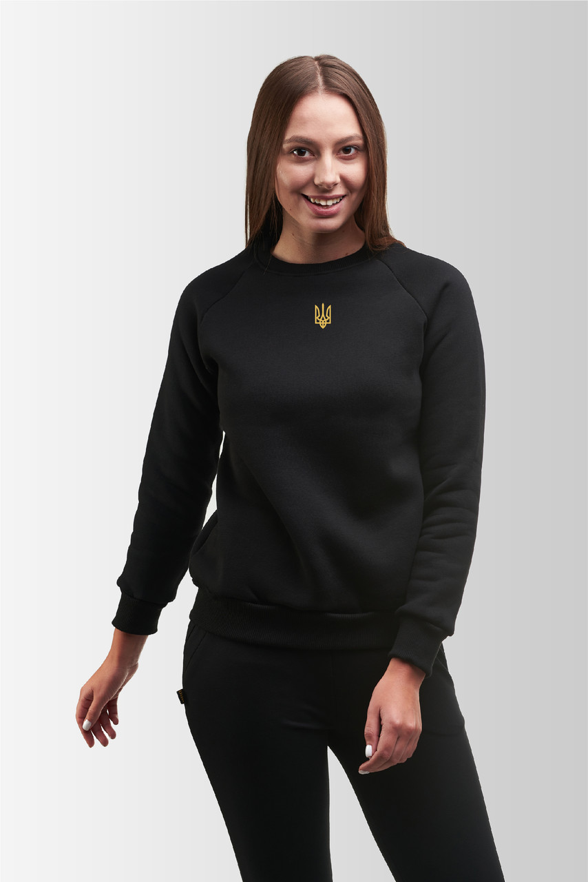 Кофта Світшот жіноча з Тризубом Vsetex Warm