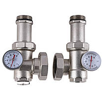 Вузол циркуляції для підключення насоса до колекторної групи ECO 01B 1″