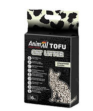 AnimAll Tofu Classic (Енімал Тофу Класік), наповнювач соєвий, без аромату, 6 л