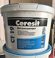 Грунтовка Ctresit CT 19 бетонконтакт, 15 кг