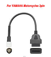 ПЕРЕХОДНИК YAMAHA 3 pin адаптор 16Pin OBD2 OBDII кабель диагностический