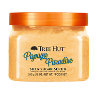 Скраб TREE HUT Papaya Paradise Sugar Scrub органічний цукровий для тіла "Райська Папайа", 510 г