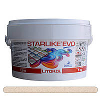 Эпоксидная затирка LITOKOL Starlike Evo 205 травертин 1кг