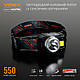 Налобний світлодіодний ліхтарик VIDEX VLF-H075C 550 Lm 5000 K, фото 6