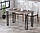 Стіл обідній Сквер (круглені кути) 120-65 TM Loft design, фото 4