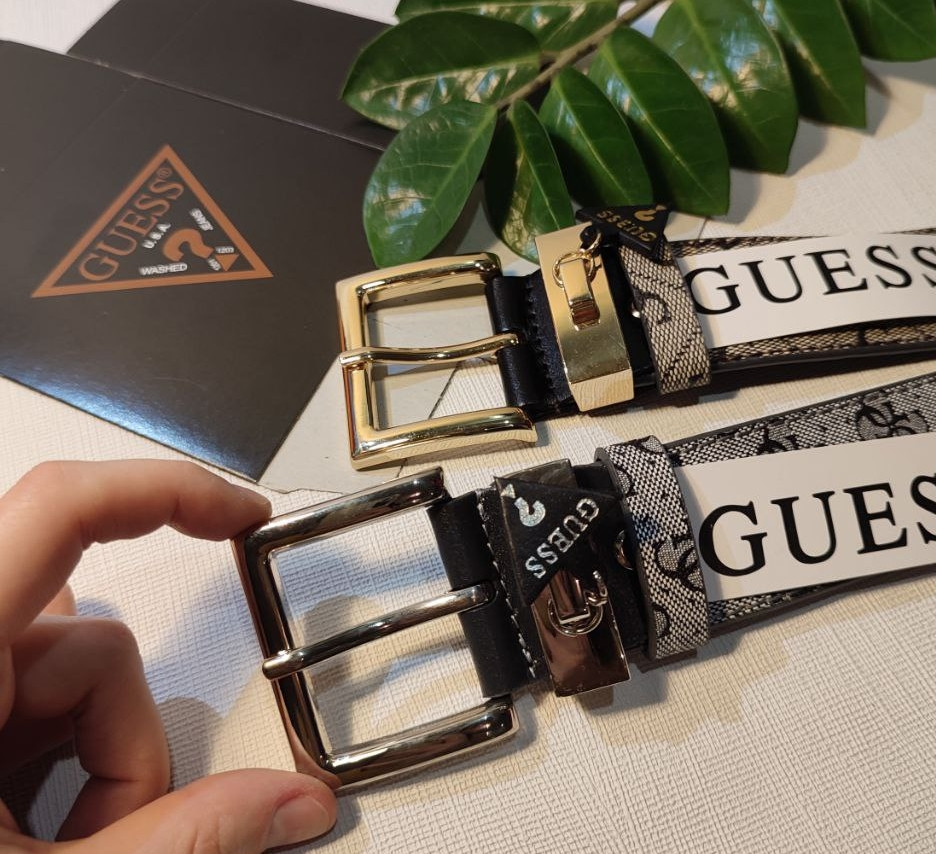 Ремінь шкіряний жіночий GUESS 40 мм. 931328, фото 1