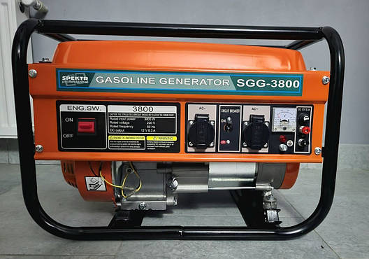 Генератор бензиновий Spectr SGG 3800W, фото 1