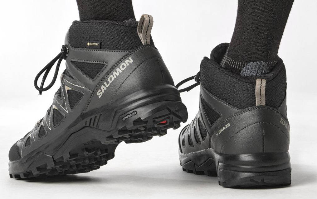 Оригінальні тактичні кросівки SALOMON X BRAZE MID GTX Gore