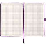 Блокнот Axent Partner (середній, у клітинку, пурпуровий), фото 3