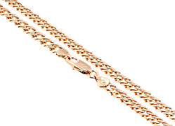 Ланцюжок Xuping Позолота РВ "Плетіння Подвійний Ромб розмір 45см х 7мм