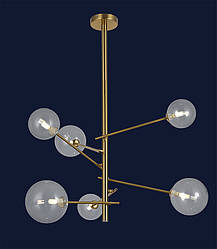 Люстра у стилі модерн 761LLP01-8 BRZ+CL