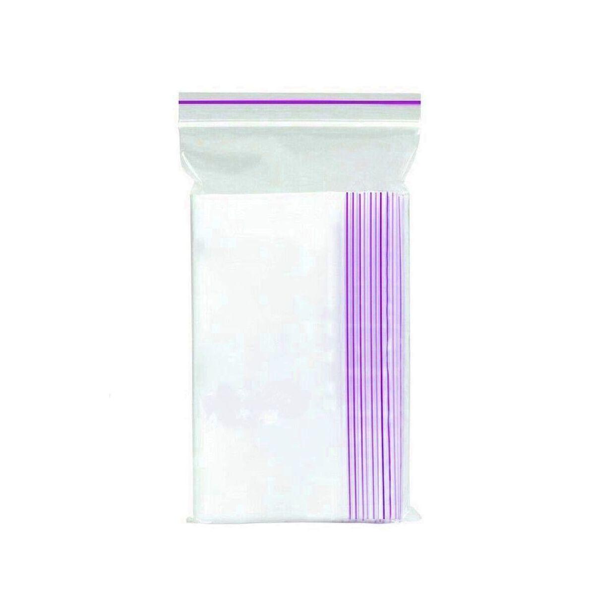 Пакети з замком Zip-Lock для заморожування та пакування 10х20 см 100 шт / уп