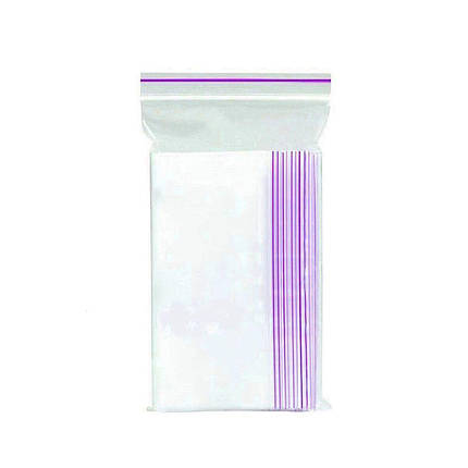 Пакети з замком Zip-Lock для заморожування та пакування 10х20 см 100 шт / уп, фото 1