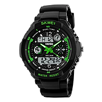 Мужские наручные часы Skmei S-Shock Green 0931