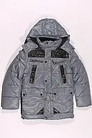 Подовжена зимова куртка на хлопчика Cocotu128-158 зріст