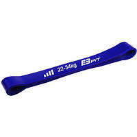 Резинка для фітнесу (стрічка) EB FIT (22 - 34 кг, синій) 1011578