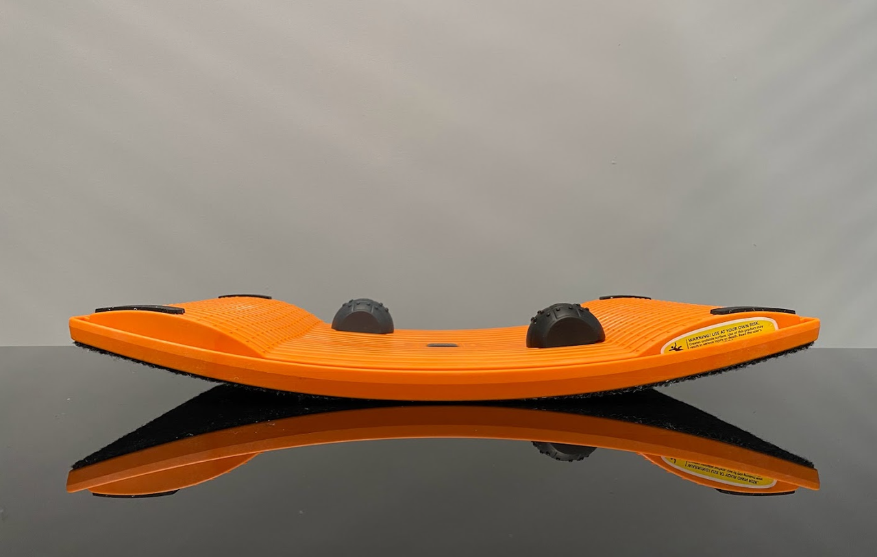 GYMBA - Дошка для активного стояння (Made in Finland) (Дошка балансувальна, колір помаранчевий), фото 1