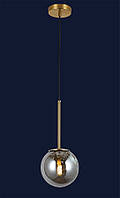 Лампа подвес с плафоном 9163415-1 BRZ+BK
